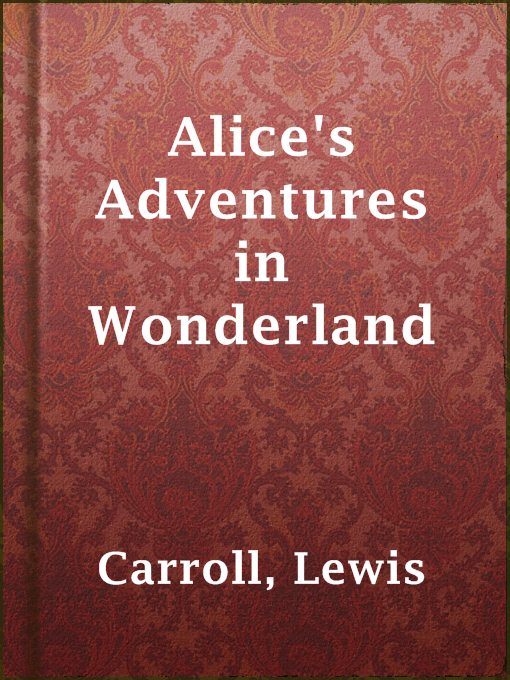 Cover of Alice's Adventures in Wonderland